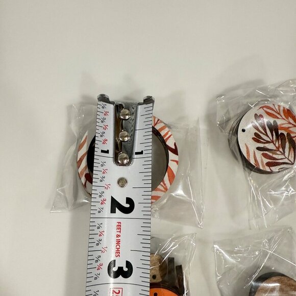 98 Piece Laser Cut Printed Wooden Charm Jewelry Earring Making Floral Boho Craft - Picture 10 of 10